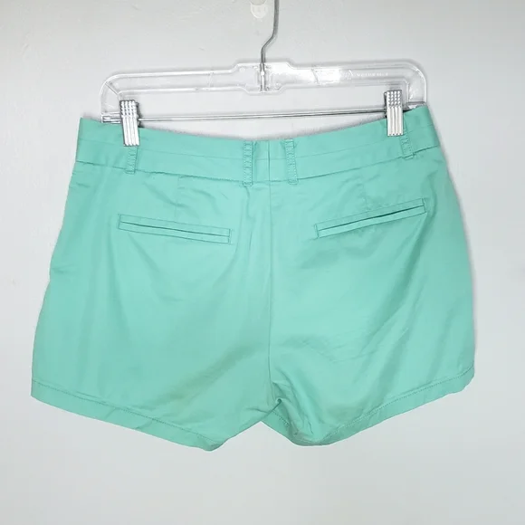 J. Crew Factory Broken In Chino 4" Inseam Shorts Mint Green 2 - Picture 4 of 7